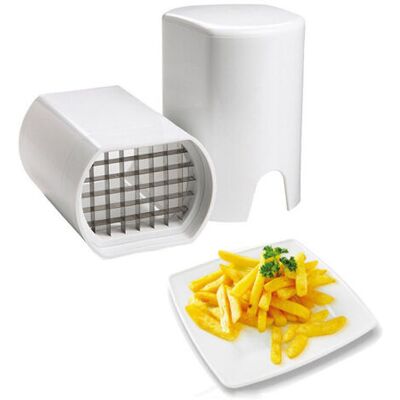 Bunthaus Coupe-pommes De Terre Manuel , Coupe-frites Professionnel, Légumes Avec Grilles Pour Couper, Noir, Plastique Et Acier Inoxydable - Publicité Bunthaus Coupe-pommes De Terre Manuel , Coupe-frites Professionnel, Légumes Avec Grilles Pour Couper, Noir, Plastique Et Acier Inoxydable - Publicité