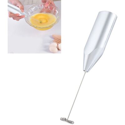 OEM Fouet Électrique Portatif Avec Batteur D'Œufs Et Créateur De Mousse Pour Lait Abs/stainless Steel Noir 200mm - Publicité OEM Fouet Électrique Portatif Avec Batteur D'Œufs Et Créateur De Mousse Pour Lait Abs/stainless Steel Noir 200mm - Publicité