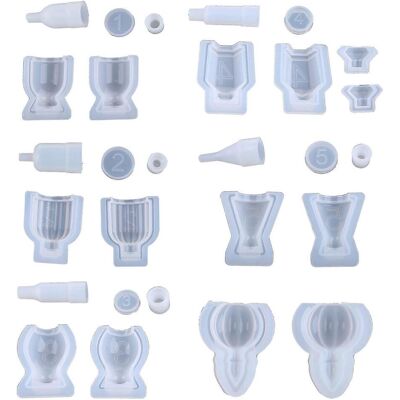 FLAMMKRAFT Moule En Silicone Pour Bouteille Scellée, Moule De Conservation Pour Bouteille Avec Bouchon, Moule En Résine Époxy - Publicité FLAMMKRAFT Moule En Silicone Pour Bouteille Scellée, Moule De Conservation Pour Bouteille Avec Bouchon, Moule En Résine Époxy - Publicité