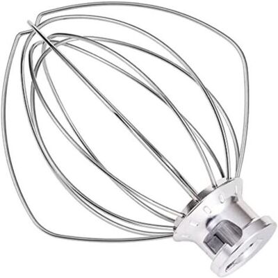 NO BRAND Pair Fouet En Acier Inoxydable Compatible Avec Robots Pâtissiers Kitchenaid, Robuste Et Durable - Publicité NO BRAND Pair Fouet En Acier Inoxydable Compatible Avec Robots Pâtissiers Kitchenaid, Robuste Et Durable - Publicité
