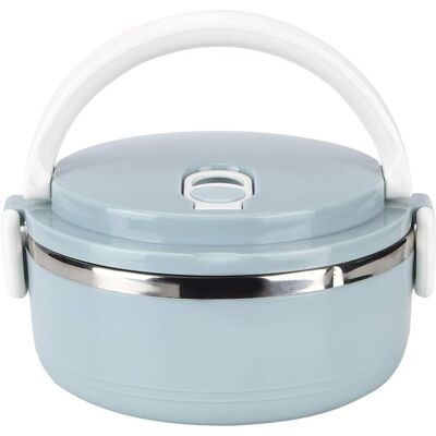 LBJFYHJN Boîte À Lunch Thermique - 1 Unité - Acier Inoxydable - Étanche Monocouche - Bureau École Voyage - Bleu - Publicité LBJFYHJN Boîte À Lunch Thermique - 1 Unité - Acier Inoxydable - Étanche Monocouche - Bureau École Voyage - Bleu - Publicité