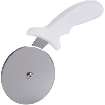AHLSEN Bravix Roulette À Pizza, Coupe Pizza En Acier Inoxydable, Découpe Pizza, Trancheuse À Pizza Professionnelle, Couteau Pizza Avec Poignée Antidérapante, Pizza Cutter Pour Pizzas Crêpes Gâteaux (blanc) - Publicité AHLSEN Bravix Roulette À Pizza, Coupe Pizza En Acier Inoxydable, Découpe Pizza, Trancheuse À Pizza Professionnelle, Couteau Pizza Avec Poignée Antidérapante, Pizza Cutter Pour Pizzas Crêpes Gâteaux (blanc) - Publicité