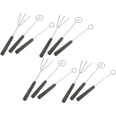 SLOWMOOSE Ensemble De 12 Fourchettes À Fondue En Acier Inoxydable, Ustensiles Résistants À La Chaleur Pour Tremper Fromages Et Chocolats, Parfaits Pour Les Fondues Et Desserts. Publicité SLOWMOOSE Ensemble De 12 Fourchettes À Fondue En Acier Inoxydable, Ustensiles Résistants À La Chaleur Pour Tremper Fromages Et Chocolats, Parfaits Pour Les Fondues Et Desserts. Publicité