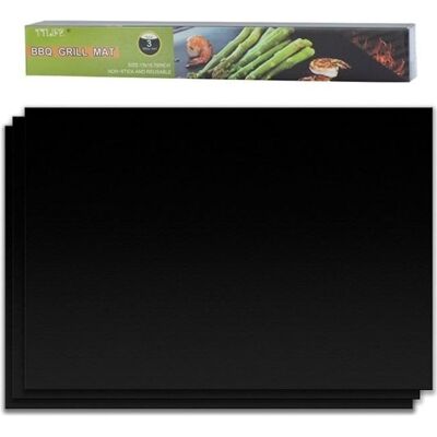Cellfast Tapis De Cuisson 3 Feuilles - 100% Antiadhésif - Résistant À 500 °f - Noir - Publicité Cellfast Tapis De Cuisson 3 Feuilles - 100% Antiadhésif - Résistant À 500 °f - Noir - Publicité
