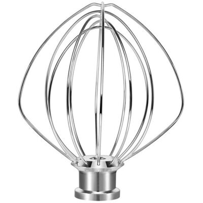 ALVIOR Fouet À Fil D'Acier Inoxydable - 6 Fils - Pour Robot Pâtissier Sur Socle - Compatible Avec Modèles K45 Ksm90 Ksm150 Ksm160 - 1 Pièce - Publicité ALVIOR Fouet À Fil D'Acier Inoxydable - 6 Fils - Pour Robot Pâtissier Sur Socle - Compatible Avec Modèles K45 Ksm90 Ksm150 Ksm160 - 1 Pièce - Publicité