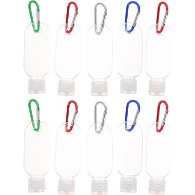 PUNNYB De 10 Flacons De Voyage Vides En Pet De 30 Ml Portables Et - Publicité PUNNYB De 10 Flacons De Voyage Vides En Pet De 30 Ml Portables Et - Publicité