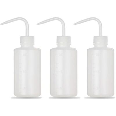 OEM Lot De 3 Flacons Pissettes De 250 Ml Bouteilles De Laboratoire Avec Pipette Fine En Plastique Flacon Doseur Bouteille De Lavage Pour Le Nettoyage-dou - Publicité OEM Lot De 3 Flacons Pissettes De 250 Ml Bouteilles De Laboratoire Avec Pipette Fine En Plastique Flacon Doseur Bouteille De Lavage Pour Le Nettoyage-dou - Publicité