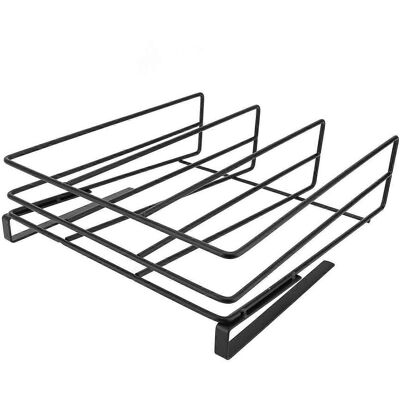 FLAMMKRAFT Support Suspendu Pour Planches À Découper En Acier Au Carbone, Étagère De Rangement Sous Meuble, Organisateur De Porte-planches À Découper - Publicité FLAMMKRAFT Support Suspendu Pour Planches À Découper En Acier Au Carbone, Étagère De Rangement Sous Meuble, Organisateur De Porte-planches À Découper - Publicité