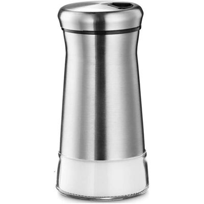 Cellfast Ensemble Salière Et Poivrière – Distributeur D'Épices Avec Trous Verseurs Réglables – Acier Inoxydable Et Verre - Publicité Cellfast Ensemble Salière Et Poivrière – Distributeur D'Épices Avec Trous Verseurs Réglables – Acier Inoxydable Et Verre - Publicité