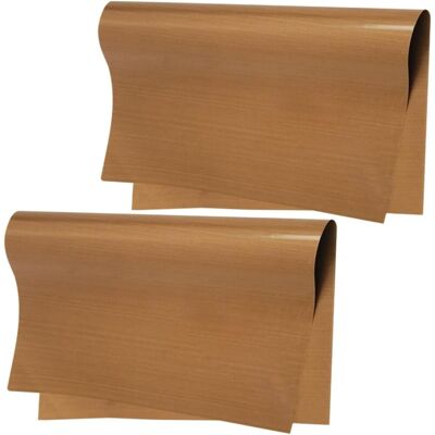 GRASSLIN 2 Feuilles Tapis De Cuisson Réutilisable Double Face Lisse Ptfe Tapis Antiadhésif Pour Moule À Gâteau Toile Pâtisserie Résistante Chaleur'-'- - Publicité GRASSLIN 2 Feuilles Tapis De Cuisson Réutilisable Double Face Lisse Ptfe Tapis Antiadhésif Pour Moule À Gâteau Toile Pâtisserie Résistante Chaleur'-'- - Publicité