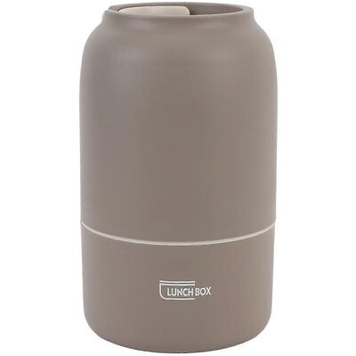 FLAMMKRAFT Boîte À Lunch Ronde Isotherme En Acier Inoxydable 304, Récipient À Lunch Portable Et Thermique Pour Les Repas. Publicité FLAMMKRAFT Boîte À Lunch Ronde Isotherme En Acier Inoxydable 304, Récipient À Lunch Portable Et Thermique Pour Les Repas. Publicité