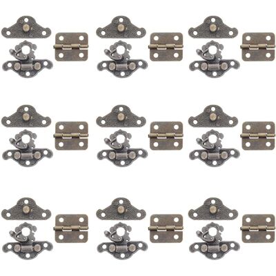 PUNNYB Et Charnières Rétro Pour Boîtes En Bois Lot De 12 Pièces 24 - Publicité PUNNYB Et Charnières Rétro Pour Boîtes En Bois Lot De 12 Pièces 24 - Publicité
