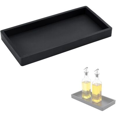 OEM Plateau Pour Bouteille D'Huile De Cuisine : Fabriqué En Silicone Souple, Il Protège Efficacement La Bouteille Des Chocs Et Des Rayures. / Noir - Publicité OEM Plateau Pour Bouteille D'Huile De Cuisine : Fabriqué En Silicone Souple, Il Protège Efficacement La Bouteille Des Chocs Et Des Rayures. / Noir - Publicité