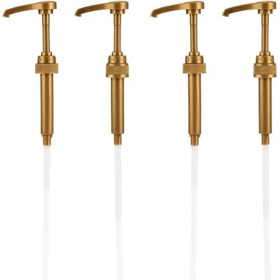 Lot De 4 Distributeurs De Sirop De Café À Pompe Pour Flacons De 750 Ml, Réutilisables Et Anti-gouttes. Ustensiles De Cuisine Pour La Maison.-aquaforge - Publicité Lot De 4 Distributeurs De Sirop De Café À Pompe Pour Flacons De 750 Ml, Réutilisables Et Anti-gouttes. Ustensiles De Cuisine Pour La Maison.-aquaforge - Publicité