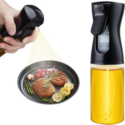 OEM Vaporisateur D'Huile En Verre De 220 Ml Pour La Cuisine, Flacon Distributeur D'Huile D'Olive Noire, Flacon Pulvérisateur Rechargeable Pour Salades, Pâtisseries, Friteuses À Air Chaud Et Grillades. Publicité OEM Vaporisateur D'Huile En Verre De 220 Ml Pour La Cuisine, Flacon Distributeur D'Huile D'Olive Noire, Flacon Pulvérisateur Rechargeable Pour Salades, Pâtisseries, Friteuses À Air Chaud Et Grillades. Publicité