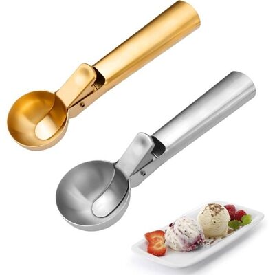 Cellfast Cuillère À Glace,ice Cream Scoop,boule Glace Cuillere En Acier Inoxydable Pour Cookies, Boulettes Viande, Boules Melon - Publicité Cellfast Cuillère À Glace,ice Cream Scoop,boule Glace Cuillere En Acier Inoxydable Pour Cookies, Boulettes Viande, Boules Melon - Publicité