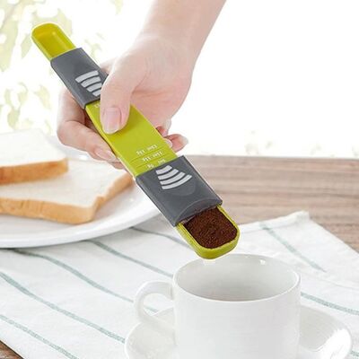 Cellfast Cuillère Doseur Réglable Quantité Mesure Sucre Sel Poudre Ustensile Outil De Cuisine - Publicité Cellfast Cuillère Doseur Réglable Quantité Mesure Sucre Sel Poudre Ustensile Outil De Cuisine - Publicité