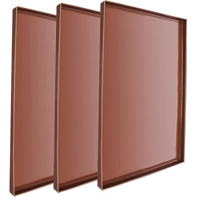 GRASSLIN Lot De 3 Plateaux En Silicone Pour Égouttoir À Vaisselle Feuilles De Déshydrateur Pour Fruits Et Légumes Tapis De Cuisson Réutilisables'-'- - Publicité GRASSLIN Lot De 3 Plateaux En Silicone Pour Égouttoir À Vaisselle Feuilles De Déshydrateur Pour Fruits Et Légumes Tapis De Cuisson Réutilisables'-'- - Publicité