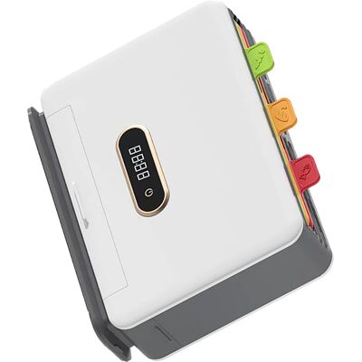 MCKENSA Porte-couteaux Intelligent Avec Rangement Pour Planches À Découper, Nettoyage Uv, Porte-ustensiles De Cuisine Intégré Pour Plan De Travail, Blanc - Publicité MCKENSA Porte-couteaux Intelligent Avec Rangement Pour Planches À Découper, Nettoyage Uv, Porte-ustensiles De Cuisine Intégré Pour Plan De Travail, Blanc - Publicité