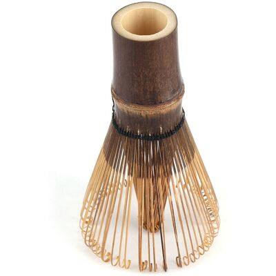 MCKENSA Fouet À Matcha Chasen En Bambou Naturel À 80 Dents, Outil Pinceau Pour Poudre De Thé Vert - Publicité MCKENSA Fouet À Matcha Chasen En Bambou Naturel À 80 Dents, Outil Pinceau Pour Poudre De Thé Vert - Publicité