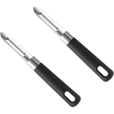 GRASSLIN 2pcs Éplucheur, Acier Inoxydable, Double Lame, Ergonomique, Ustensile Cuisine, Fruits Légumes - Publicité GRASSLIN 2pcs Éplucheur, Acier Inoxydable, Double Lame, Ergonomique, Ustensile Cuisine, Fruits Légumes - Publicité