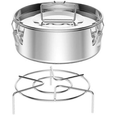ALLAUVE Moule À Flan En Acier Inoxydable, Cuiseur Vapeur, Plaque De Cuisson, Ustensiles De Cuisine - Publicité ALLAUVE Moule À Flan En Acier Inoxydable, Cuiseur Vapeur, Plaque De Cuisson, Ustensiles De Cuisine - Publicité
