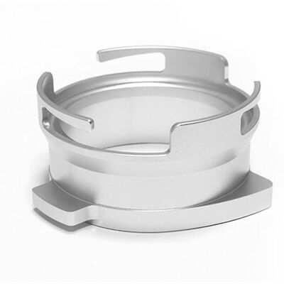 MIXHOME Entonnoir Doseur De 54 Mm Pour Café Moulu, Mains Libres, En Alliage D'Aluminium, Couleur Argent - Publicité MIXHOME Entonnoir Doseur De 54 Mm Pour Café Moulu, Mains Libres, En Alliage D'Aluminium, Couleur Argent - Publicité