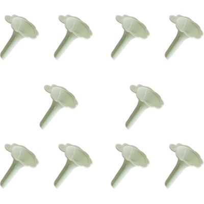 Lot De 10 Mini-entonnoirs - Petits Entonnoirs En Plastique Verts Pour Huiles Essentielles, Parfums Et Liquides-aquaforge - Publicité Lot De 10 Mini-entonnoirs - Petits Entonnoirs En Plastique Verts Pour Huiles Essentielles, Parfums Et Liquides-aquaforge - Publicité