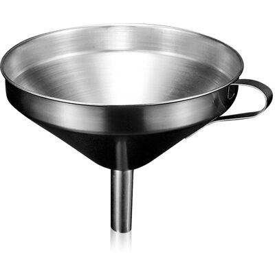 ALVIOR Entonnoir Acier Inoxydable - 10 Cm Diamètre - Pour Huile Cuisine Filtration Liquides Poudres - 1 Pièce - Publicité ALVIOR Entonnoir Acier Inoxydable - 10 Cm Diamètre - Pour Huile Cuisine Filtration Liquides Poudres - 1 Pièce - Publicité