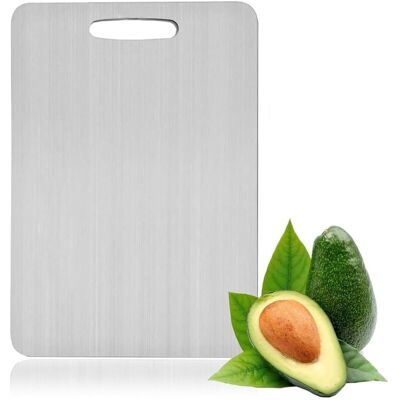 OEM Planche À Découper En Titane 361, Planche À Découper De Cuisine, 1 Pièce, Planche À Découper Double Face De Qualité Alimentaire 361 Pour Couper La Viande, Les Fruits Et Les Légumes - Publicité OEM Planche À Découper En Titane 361, Planche À Découper De Cuisine, 1 Pièce, Planche À Découper Double Face De Qualité Alimentaire 361 Pour Couper La Viande, Les Fruits Et Les Légumes - Publicité
