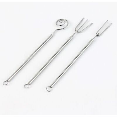 OEM Pièces Fourchettes À Tremper Au Chocolat Ensemble En Acier Inoxydable Fourchettes À Fondue Écumoire Dessert Outils De Cuisson Pour La Maison Diy Décoration De Gâteaux - Publicité OEM Pièces Fourchettes À Tremper Au Chocolat Ensemble En Acier Inoxydable Fourchettes À Fondue Écumoire Dessert Outils De Cuisson Pour La Maison Diy Décoration De Gâteaux - Publicité