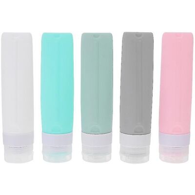 YUDO Lot De 5 Bouteilles Vides En Silicone - Publicité YUDO Lot De 5 Bouteilles Vides En Silicone - Publicité