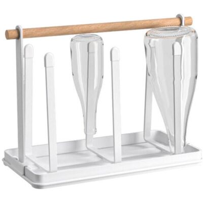 ABYSSE (blanc)egouttoir Bouteille Et Porte Tasse Pour Rangement Cuisine, 6 Etagere Cuisine Bouteille En Métal, Égouttoir Bouteille Pour Rangement Cuisine Gain De Place - Publicité ABYSSE (blanc)egouttoir Bouteille Et Porte Tasse Pour Rangement Cuisine, 6 Etagere Cuisine Bouteille En Métal, Égouttoir Bouteille Pour Rangement Cuisine Gain De Place - Publicité
