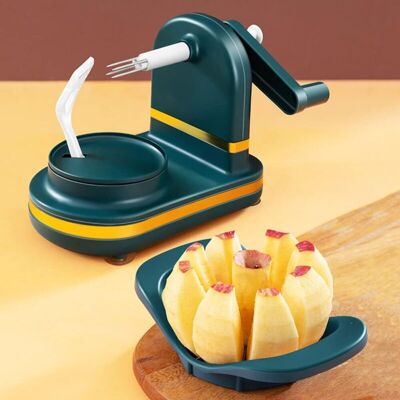 OEM Éplucheur Rotatif Multifonctionnel En Acier Inoxydable Pour Pommes Et Fruits, Avec Lame Pour Pommes De Terre Et Légumes - Crezuo - Publicité OEM Éplucheur Rotatif Multifonctionnel En Acier Inoxydable Pour Pommes Et Fruits, Avec Lame Pour Pommes De Terre Et Légumes - Crezuo - Publicité