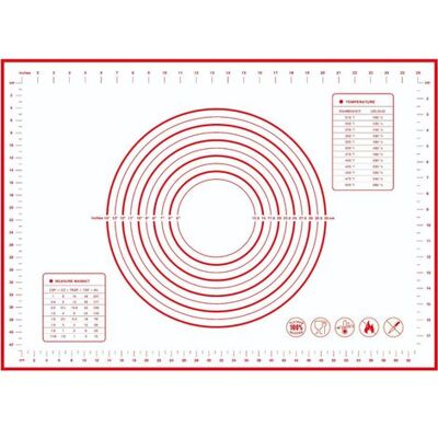 OEM Tapis De Pétrissage En Silicone Grand Format, Tapis De Cuisson Pour Rouleau À Pâtisserie, Tapis À Macarons, Planche À Découper En Silicone, Tapis À Farine, Tapis Isolant Thermique - Publicité OEM Tapis De Pétrissage En Silicone Grand Format, Tapis De Cuisson Pour Rouleau À Pâtisserie, Tapis À Macarons, Planche À Découper En Silicone, Tapis À Farine, Tapis Isolant Thermique - Publicité
