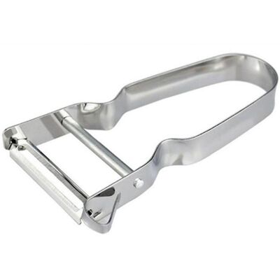 MCKENSA Éplucheur En Acier Inoxydable, Manche Ergonomique En Forme De U, Pour Fruits Et Légumes, Couleur Argent. Publicité MCKENSA Éplucheur En Acier Inoxydable, Manche Ergonomique En Forme De U, Pour Fruits Et Légumes, Couleur Argent. Publicité