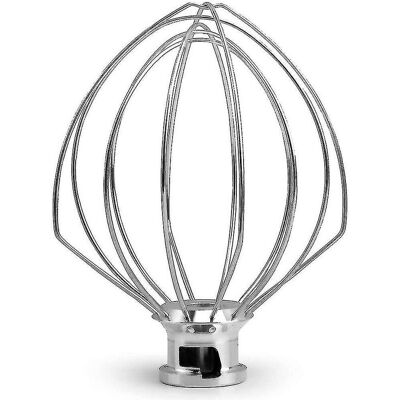 MEMKEY Fouet En Acier Inoxydable Pour Robot De Cuisine Kitchenaid – Compatible Modèles Artisan Et Classic – Dimensions 125 X 155 Mm - 5k452ww - Publicité MEMKEY Fouet En Acier Inoxydable Pour Robot De Cuisine Kitchenaid – Compatible Modèles Artisan Et Classic – Dimensions 125 X 155 Mm - 5k452ww - Publicité
