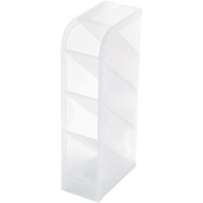 LISATR Boîte De Rangement Multifonctionnelle À Quatre Compartiments Pour Produits De Beauté, Articles De Toilette, Maquillage, Papeterie Et Chaussettes (transparente), Permettant Un Gain De Place.-20.00x9.00 - Publicité LISATR Boîte De Rangement Multifonctionnelle À Quatre Compartiments Pour Produits De Beauté, Articles De Toilette, Maquillage, Papeterie Et Chaussettes (transparente), Permettant Un Gain De Place.-20.00x9.00 - Publicité