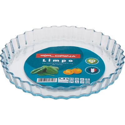 OEM Plat À Tarte En Verre Résistant À La Chaleur Limpo 27 X 27 X 3 Cm - Publicité OEM Plat À Tarte En Verre Résistant À La Chaleur Limpo 27 X 27 X 3 Cm - Publicité