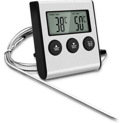 ABYSSE Thermomètre À Viande Pour Cuisson Thermomètre Alimentaire Avec Sonde Pour Griller Viande Barbecue L'Eau Lait Vin Liquide Avec Sonde Ud09 - Publicité ABYSSE Thermomètre À Viande Pour Cuisson Thermomètre Alimentaire Avec Sonde Pour Griller Viande Barbecue L'Eau Lait Vin Liquide Avec Sonde Ud09 - Publicité