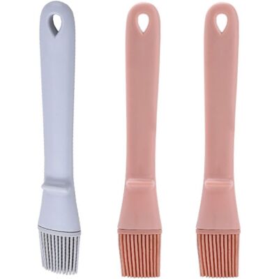 SLOWMOOSE Ensemble 3 Pinceaux À Huile En Silicone Résistant Chaleur, De Couleur Aléat, Pour La Cuisson Au Four, Les Barbecues Et La Cuisine, Pour La Pâtisserie - Publicité SLOWMOOSE Ensemble 3 Pinceaux À Huile En Silicone Résistant Chaleur, De Couleur Aléat, Pour La Cuisson Au Four, Les Barbecues Et La Cuisine, Pour La Pâtisserie - Publicité