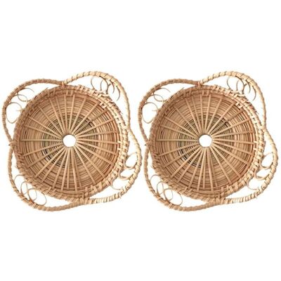 Cellfast Lot De 2 Dessous De Verre Tissés Pour Bureau, Décoration D'Intérieur, Dessous De Verre ... Publicité Cellfast Lot De 2 Dessous De Verre Tissés Pour Bureau, Décoration D'Intérieur, Dessous De Verre ... Publicité