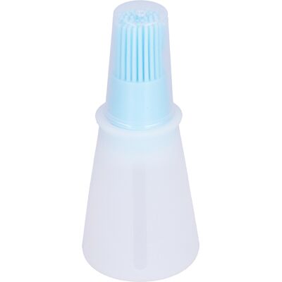 HERUSI Pinceau À Huile En Silicone Multifonctionnel Pour Sauces Et Barbecue, Avec Bouchon Transparent, Outil De Cuisine Bleu - Publicité HERUSI Pinceau À Huile En Silicone Multifonctionnel Pour Sauces Et Barbecue, Avec Bouchon Transparent, Outil De Cuisine Bleu - Publicité