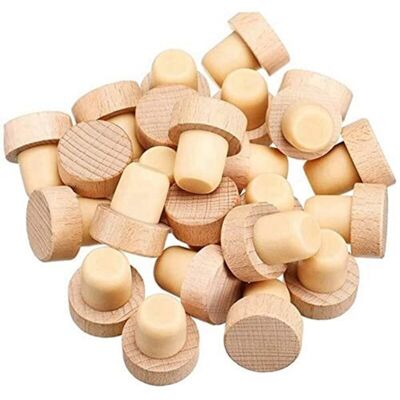 OEM Tagtight Lot De 50 Bouchon Bouteille Vin En Forme De T, Bouchon En Liege Réutilisables, Bouchons Bouteilles En Bois Et Caoutchouc Pour Bouteille De Vin Et De Bière, Huiles, Boissons - Publicité OEM Tagtight Lot De 50 Bouchon Bouteille Vin En Forme De T, Bouchon En Liege Réutilisables, Bouchons Bouteilles En Bois Et Caoutchouc Pour Bouteille De Vin Et De Bière, Huiles, Boissons - Publicité
