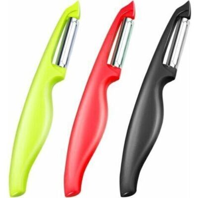 OEM Royaluxe-éplucheur, Éplucheur De Légumes, Éplucheur De Fruits Pour La Cuisine, Éplucheur De Pommes De Terre Avec Lame Tranchante En Acier Inoxydable, Lot De 3 - Publicité OEM Royaluxe-éplucheur, Éplucheur De Légumes, Éplucheur De Fruits Pour La Cuisine, Éplucheur De Pommes De Terre Avec Lame Tranchante En Acier Inoxydable, Lot De 3 - Publicité