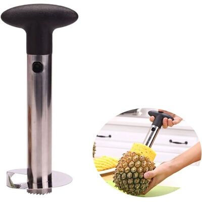 STAKMANN Coupe Ananas, Découpe Ananas En Acier Inoxydable, Trancheur D'Ananas, Pour La Maison Et La Cuisine - Publicité STAKMANN Coupe Ananas, Découpe Ananas En Acier Inoxydable, Trancheur D'Ananas, Pour La Maison Et La Cuisine - Publicité