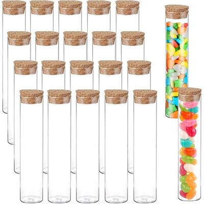 KARPA 20 Tubes À Essai En Verre De 25 Ml Avec Bouchons En Liège – Mini Flacons Et Bocaux En Verre Transparent À Fond Plat, Idéaux Pour Laboratoire, Cadeaux D'Invités, Bonbons, Chewing-gums, Épices Et Perles - Publicité KARPA 20 Tubes À Essai En Verre De 25 Ml Avec Bouchons En Liège – Mini Flacons Et Bocaux En Verre Transparent À Fond Plat, Idéaux Pour Laboratoire, Cadeaux D'Invités, Bonbons, Chewing-gums, Épices Et Perles - Publicité