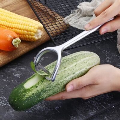 Cellfast Éplucheur À Légumes - Zerodis - Hb042 - Alliage De Zinc - Poignée Ergonomique - Design Contemporain - Publicité Cellfast Éplucheur À Légumes - Zerodis - Hb042 - Alliage De Zinc - Poignée Ergonomique - Design Contemporain - Publicité
