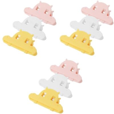 Cellfast Pince Sachet Alimentaire - 9 Pcs - Clips De Stockage - Étanchéité - Magnétiques - Publicité Cellfast Pince Sachet Alimentaire - 9 Pcs - Clips De Stockage - Étanchéité - Magnétiques - Publicité