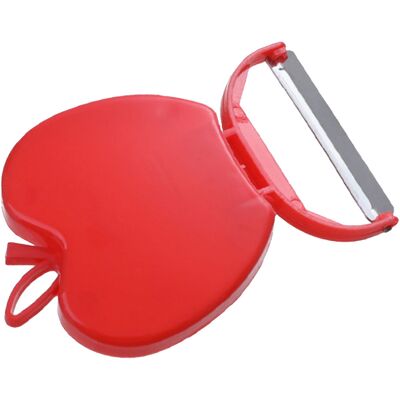 MCKENSA Éplucheur À Pommes De Terre Pliable En Forme De Pomme, Facile À Utiliser Et Polyvalent, Idéal Pour Les Légumes Et Les Fruits En Cuisine (rouge). Publicité MCKENSA Éplucheur À Pommes De Terre Pliable En Forme De Pomme, Facile À Utiliser Et Polyvalent, Idéal Pour Les Légumes Et Les Fruits En Cuisine (rouge). Publicité